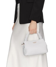 GUESS SANSA Mini bolso de mano, con correa para el hombro blanco - Bolsos Mujer - 5