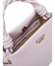 GUESS SANSA Mini bolso de mano, con correa para el hombro orquídea - Bolsos Mujer - 4
