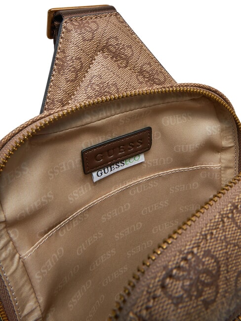 MILANO 4G Bolso maxi beis / marrón - Bandoleras Hombre