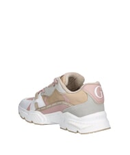 GUESS CARRLI 5  Zapatillas blanco/gris topo - Zapatos Mujer - 4