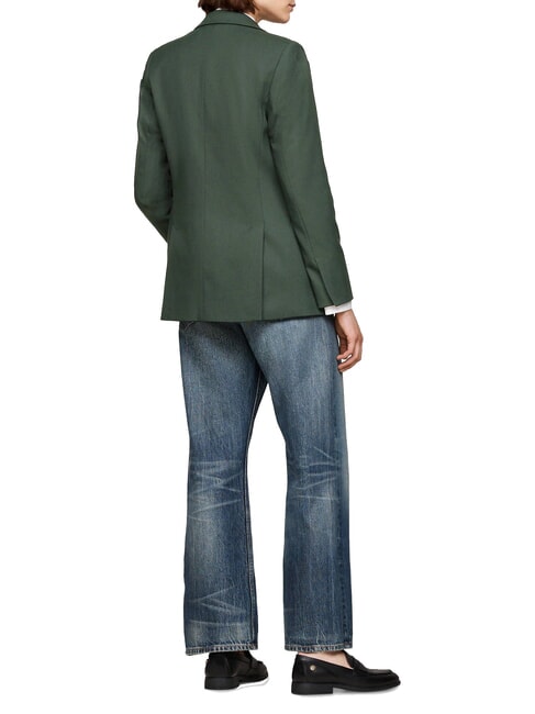 TH Blazer de mujer musgo de medianoche - Chaquetas de mujer