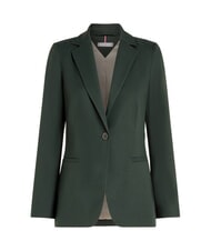 TOMMY HILFIGER TH Blazer de mujer musgo de medianoche - Chaquetas de mujer - 3