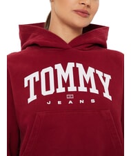 TOMMY HILFIGER TH JEANS Sudadera con capucha para mujer alfombra roja - Sudaderas de mujer - 3