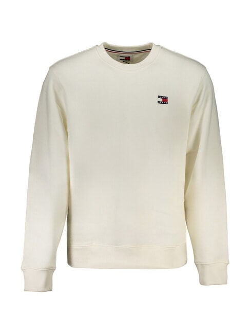 TH JEANS MINI FLAG Sudadera de algod&oacute;n blanco antiguo - Sudaderas