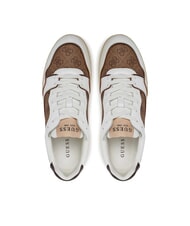 GUESS WINNO II Zapatillas con inserciones del logotipo 4G Beige / Marrón - Zapatos Hombre - 3