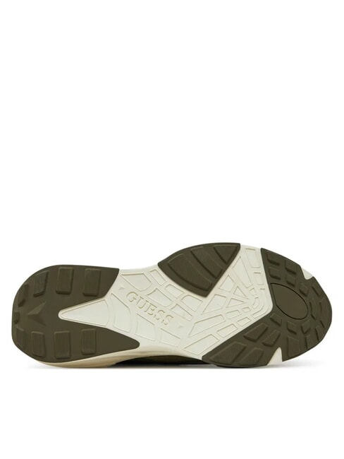 VALENCIA Zapatillas para correr verde negro marfil rey - Zapatos Hombre