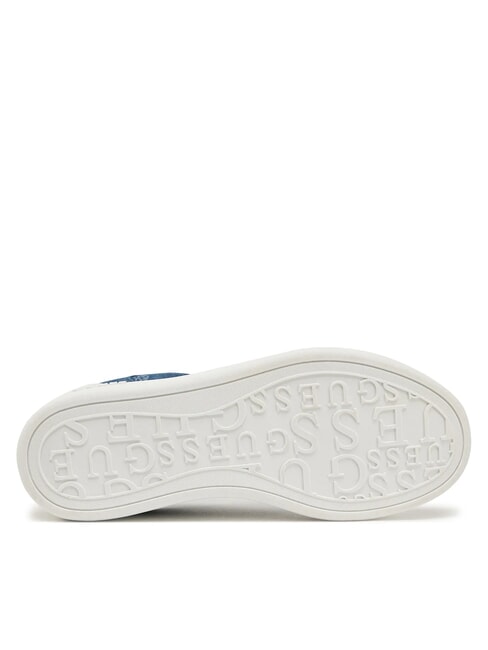 SWOLE2 Zapatillas de plataforma con inserciones de mezclilla azul - Zapatos Mujer