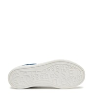 GUESS SWOLE2 Zapatillas de plataforma con inserciones de mezclilla azul - Zapatos Mujer - 6