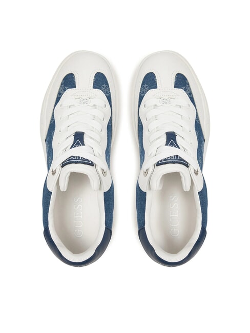 SWOLE2 Zapatillas de plataforma con inserciones de mezclilla azul - Zapatos Mujer