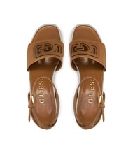 GUESS TANVEE Sandalias de alpargatas de cuña alta bronceado - Zapatos Mujer - 3
