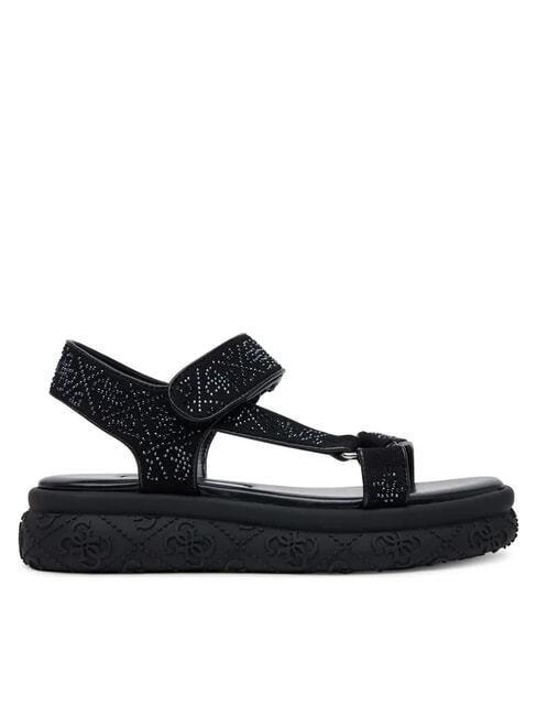 LODE Sandalias de plataforma con pedrer&iacute;a NEGRO - Zapatos Mujer