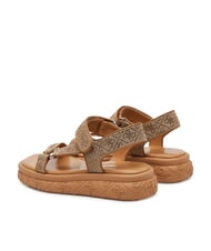 GUESS LODE2 Sandalias con tira y pedrería Beige / Marrón - Zapatos Mujer - 5