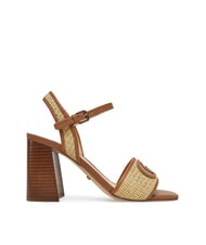 GUESS GANIKA Sandalias altas con banda de rafia natural - Zapatos Mujer - 2