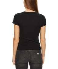 GUESS JEANS EMBRO SLIM Camiseta de manga corta acanalada - camiseta