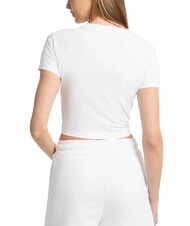 GUESS JEANS LOGO CALIFORNIA Camiseta corta elástica de manga corta purwhite - camiseta - 2