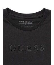 GUESS KIDS Camiseta de manga corta con logotipo bordado jetbla - Camiseta niño - 3
