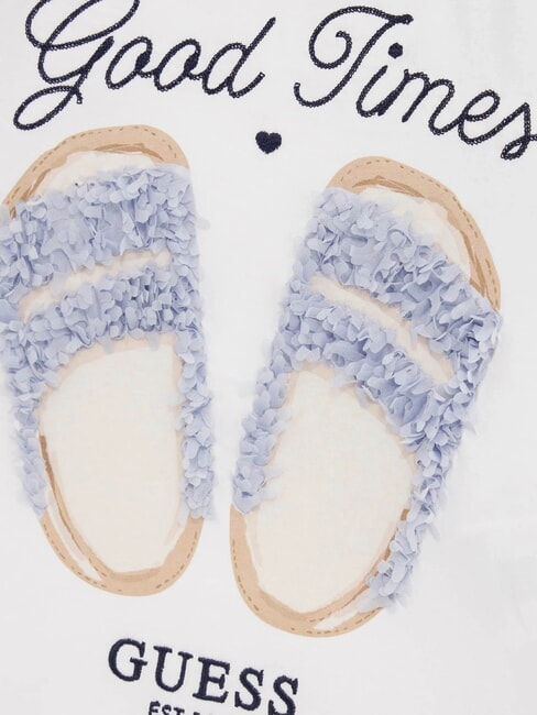 KIDS Camiseta de manga corta de corte corto azul secreto - Camiseta niño