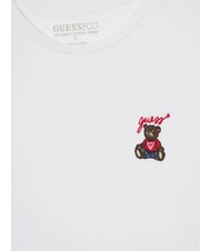 GUESS KIDS Camiseta de manga corta con osito de peluche purwhite - Camiseta ni&ntilde;o - 3