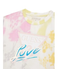 GUESS KIDS MIDI Camiseta estampada de manga corta flor sombreada grande ao - Camiseta ni&ntilde;o - 3