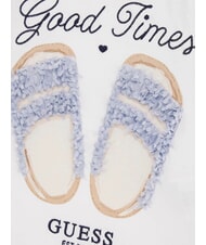 GUESS KIDS Camiseta de manga corta de corte corto azul secreto - Camiseta niño - 3