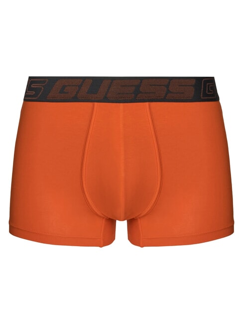 JOE 3 Boxers Multicolor lava negra naranja - Calzoncillos de hombre