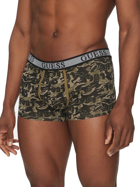 JOE 3 Boxers Multicolor camuflaje verde 81 - Calzoncillos de hombre