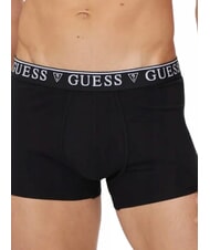 GUESS LOGO CLASSIC 5 boxers multicolores negro blanco melange lava - Calzoncillos de hombre - 2