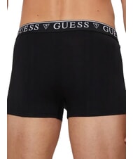 GUESS LOGO CLASSIC 5 boxers multicolores negro blanco melange lava - Calzoncillos de hombre - 3