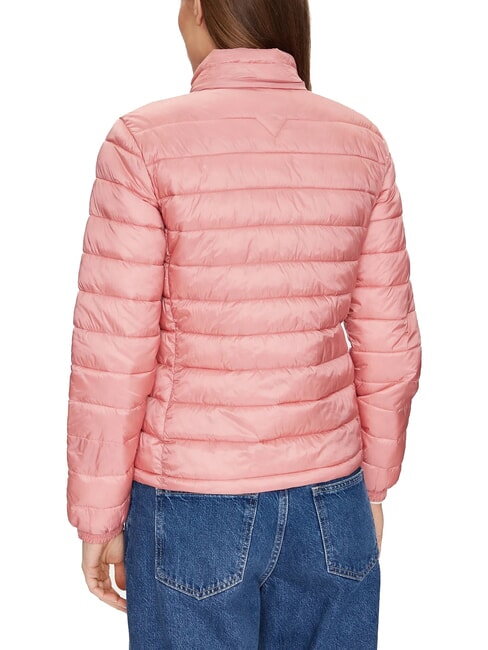 PACKABLE Chaqueta ligera de plumas con capucha ligero rosa - Chaquetas de plumas de mujer