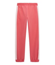 GUESS KIDS ACTIVE Pantal&oacute;n de ch&aacute;ndal jogger con rayas laterales rosa jugoso - Ch&aacute;ndales para ni&ntilde;os - 2