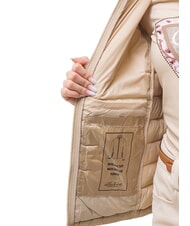 GUESS JEANS PACKABLE Chaqueta ligera de plumas con capucha bronceado de safari - Chaquetas de plumas de mujer - 5