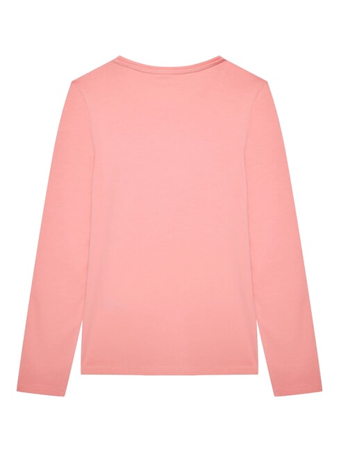 KIDS Camiseta de manga larga con pedrería dulce rosa - Camiseta niño