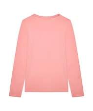 GUESS KIDS Camiseta de manga larga con pedrer&iacute;a dulce rosa - Camiseta ni&ntilde;o - 2