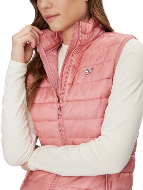 PUFFER Chaqueta de plumas sin mangas ligero rosa - Chaleco de mujer
