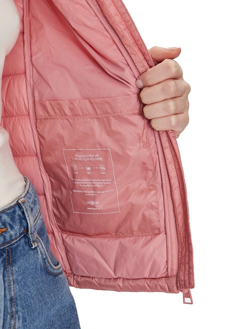 PUFFER Chaqueta de plumas sin mangas ligero rosa - Chaleco de mujer