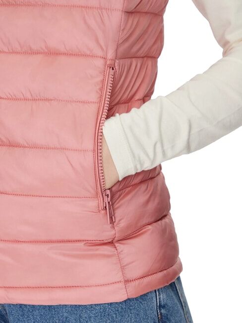 PUFFER Chaqueta de plumas sin mangas ligero rosa - Chaleco de mujer