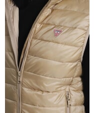 GUESS JEANS PUFFER Chaqueta de plumas sin mangas bronceado de safari - Chaleco de mujer - 3