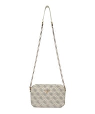 GUESS GIRL Mini bolso de hombro de jacquard cremwhi - Bolsos Mujer - 3