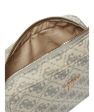 GUESS GIRL Mini bolso de hombro de jacquard cremwhi - Bolsos Mujer - 5