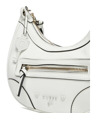 GUESS GIRL Bolso de hombro peque&ntilde;o cremwhi - Bolsos Mujer - 4
