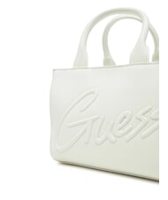 GUESS GIRL Bolso pequeño con bandolera cremwhi - Bolsos Mujer - 4
