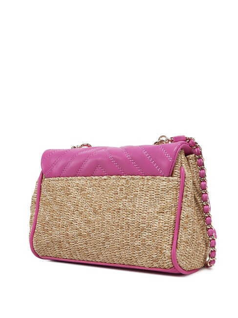 GIRL Mini bolso con charm de logo explosión rosa - Bolsos Mujer