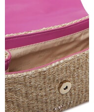 GUESS GIRL Mini bolso con charm de logo explosión rosa - Bolsos Mujer - 5
