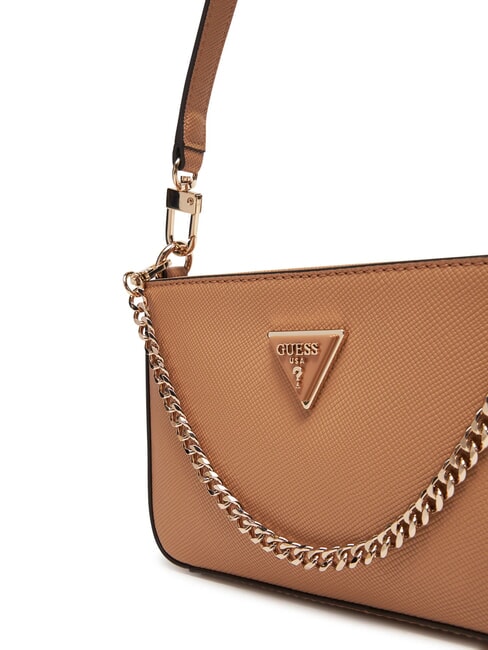 NOELLE Bolso de hombro con cadena BEIGE - Bolsos Mujer