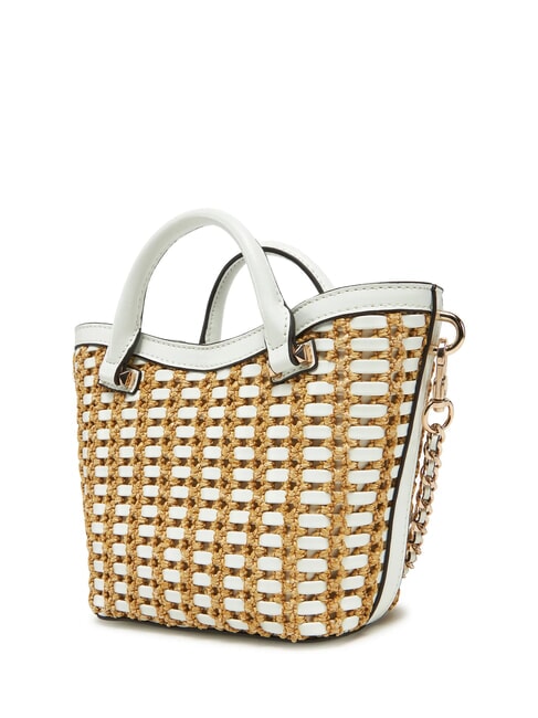 ATALIA Bolso pequeño con bandolera blanco natural - Bolsos Mujer
