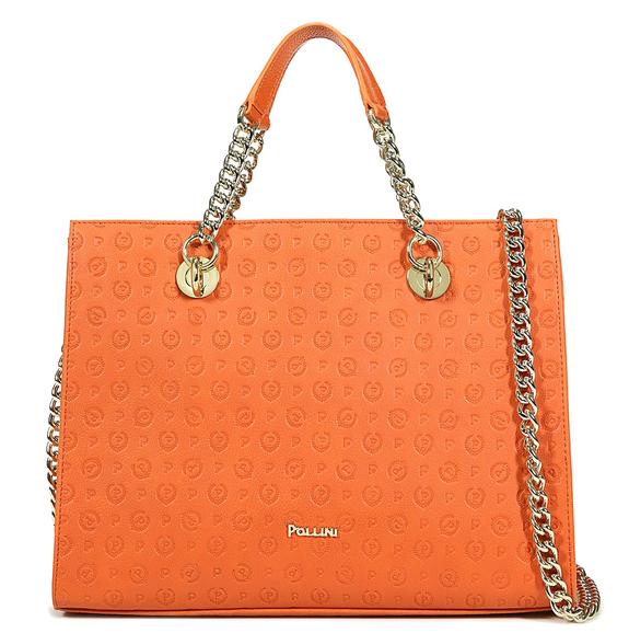Embossed Heritage Bolso de mano NARANJA - Bolsos Mujer