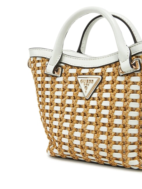 ATALIA Bolso pequeño con bandolera blanco natural - Bolsos Mujer