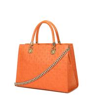 POLLINI Embossed Heritage Bolso de mano NARANJA - Bolsos Mujer - 3