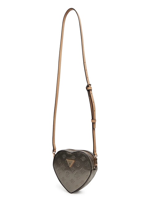 ARNELA Mini bolso de hombro con forma de corazón Logotipo de peltre - Bolsos Mujer