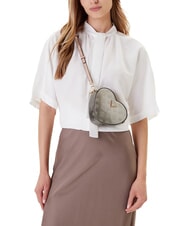 GUESS ARNELA Mini bolso de hombro con forma de corazón Logotipo de peltre - Bolsos Mujer - 5